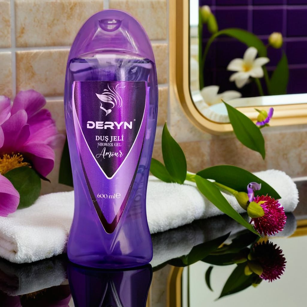 Deryn Amour Duş Jeli - Cildi Nazikçe Temizler ve Yumuşatır